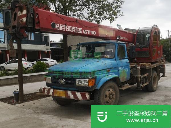 四川出售二手東岳10噸吊車
