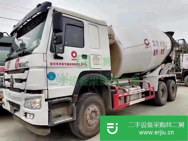 廣西出售二手國五豪沃大14方攪拌車