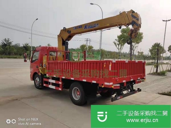 安微出售二手東風福瑞卡5噸隨車吊