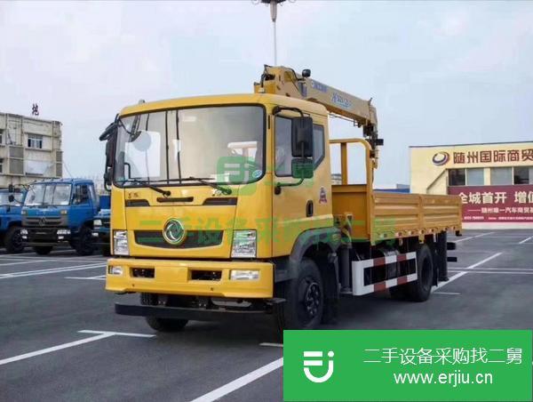湖北出售二手東風(fēng)華神5噸隨車吊