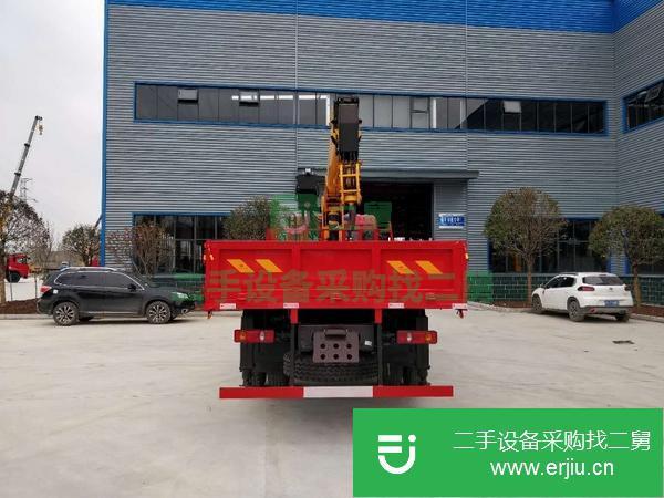 湖北出售二手東風F5型8噸4節臂隨車吊車