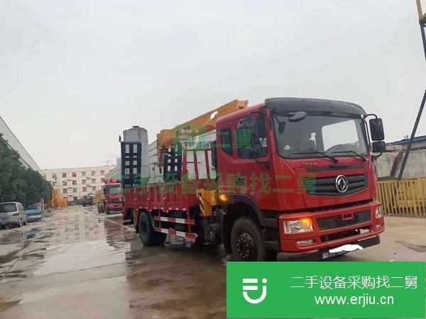 湖北出售二手東風6.3噸隨車吊
