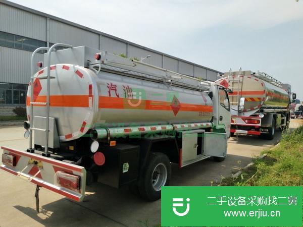 甘肅出售二手江淮8噸鋁合金油罐車