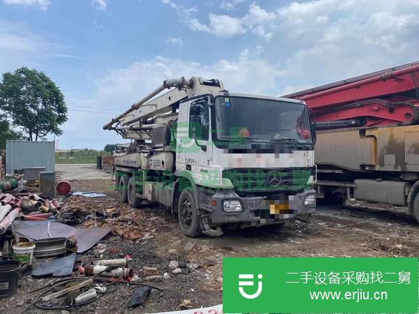 河北出售二手中聯(lián)奔馳37米泵車(chē)