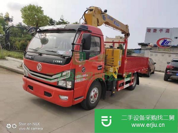 安微出售二手東風福瑞卡5噸隨車吊
