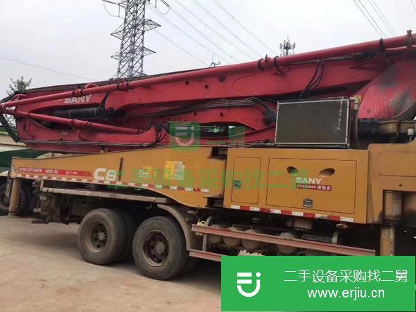陜西出售二手三一49米泵車