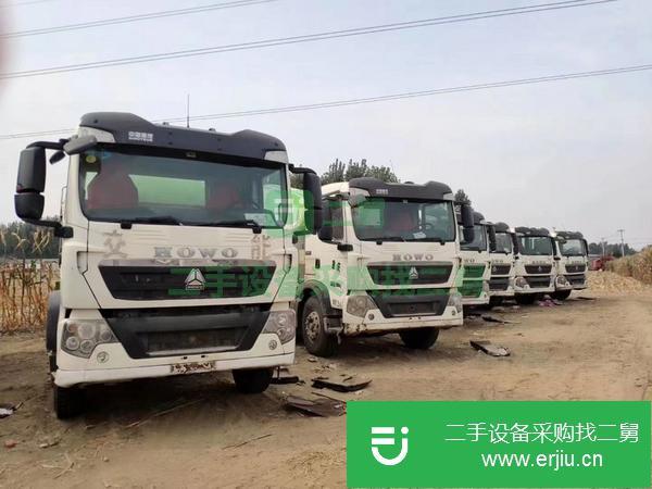 浙江出售二手豪沃大14方攪拌車