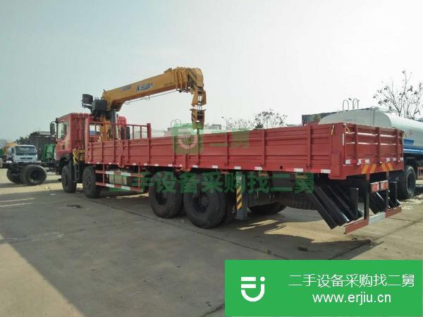 湖北出售二手東風華神14噸隨車吊