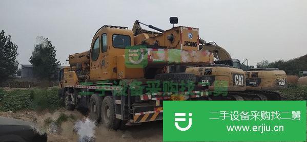 河南出售二手徐工吊車，四節臂