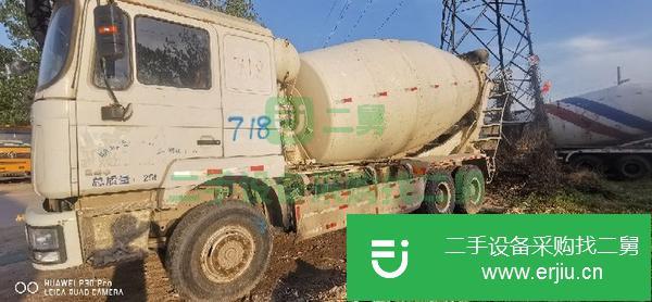 山東出售二手德龍14方攪拌車