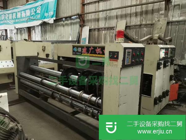 浙江出售二手雙色印刷開槽機