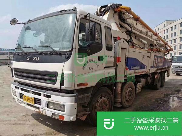 河北出售二手中聯52米泵車