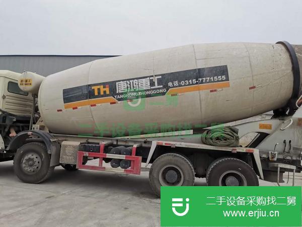 北京出售18年國五排放大20方德龍攪拌車