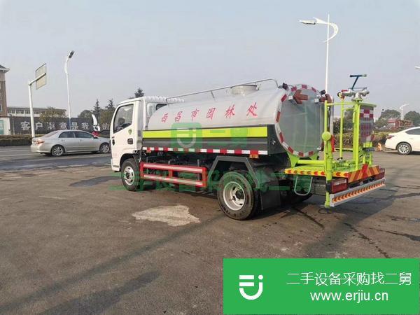 湖北出售二手東風多利卡12方灑水車