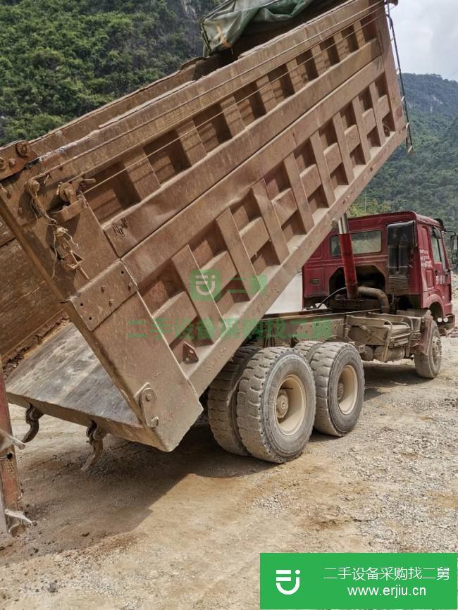 廣西出售二手中國重汽自卸車