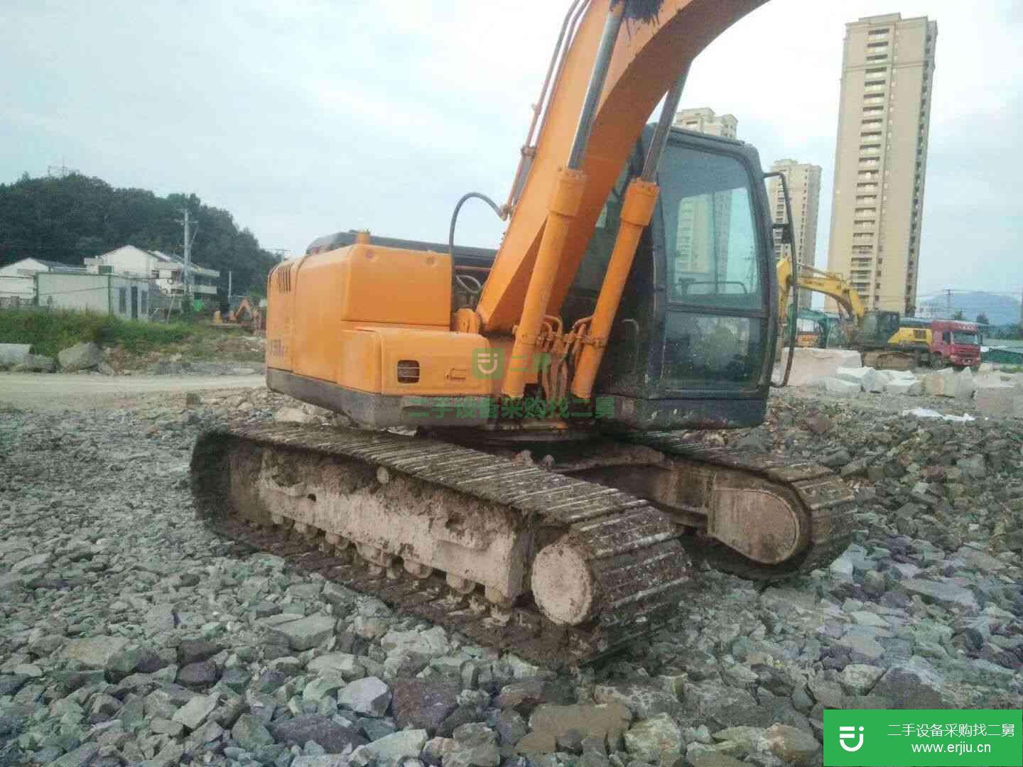 浙江出售二手現代R150LC-7挖掘機