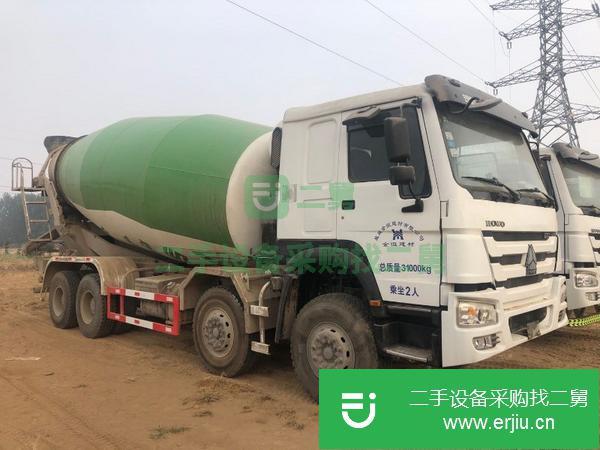 江蘇出售二手豪沃20方國四攪拌車
