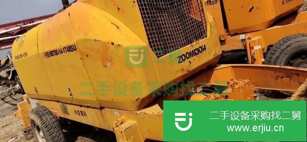 天津出售二手中聯重科電拖泵