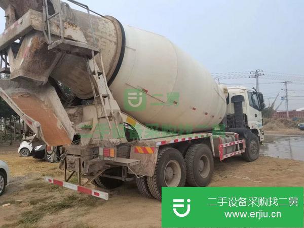 青海出售二手歐曼后八輪14方攪拌罐車