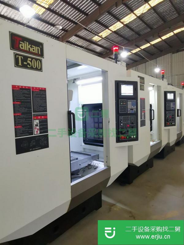 福建出售二手臺(tái)群T-500鉆攻中心