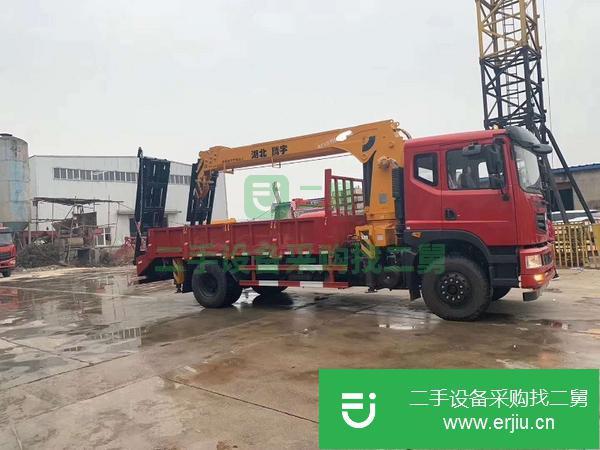 湖北出售二手東風6.3噸隨車吊