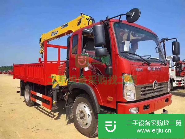 湖北出售二手4噸隨車吊