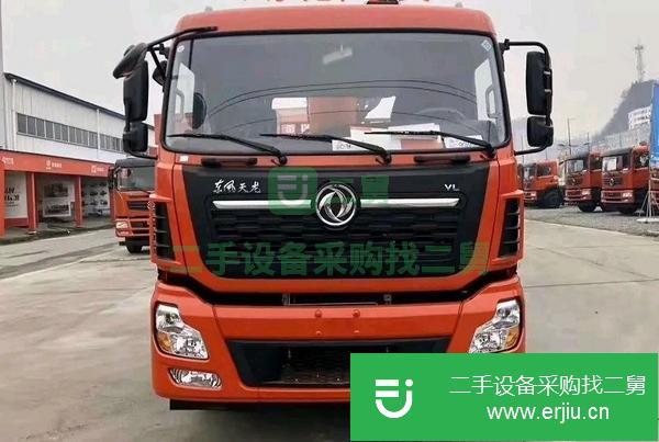 貴州出售二手東風天龍后八輪隨車吊