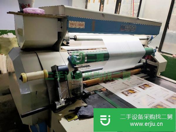 山東出售二手半自動覆膜機