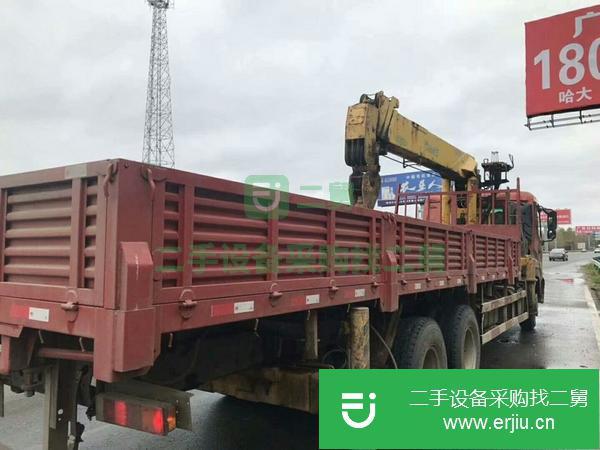 江蘇二手石煤12噸隨車吊