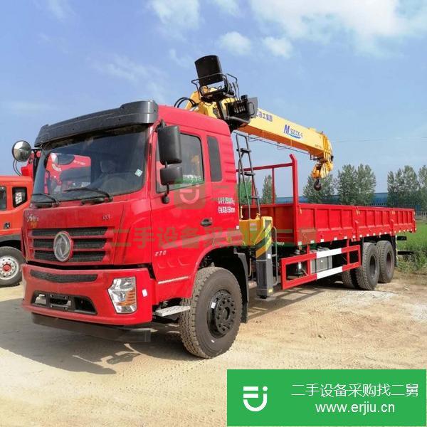 四川出售二手東風后八輪12噸隨車吊
