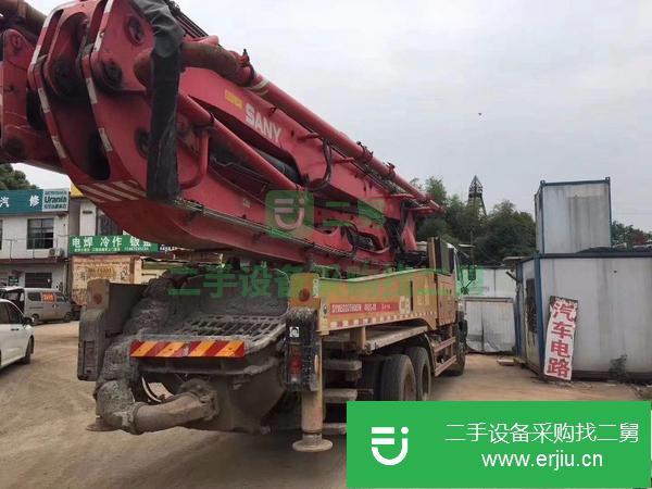 青海出售二手三一49米泵車
