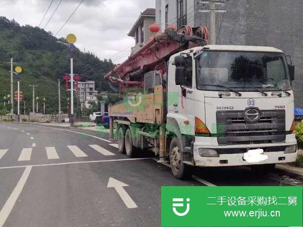廣西出售二手三一40米泵車