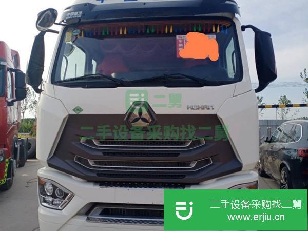 山東出售二手豪沃牽引車430馬力
