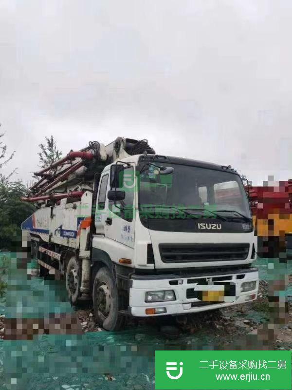 河北出售二手中聯52米泵車