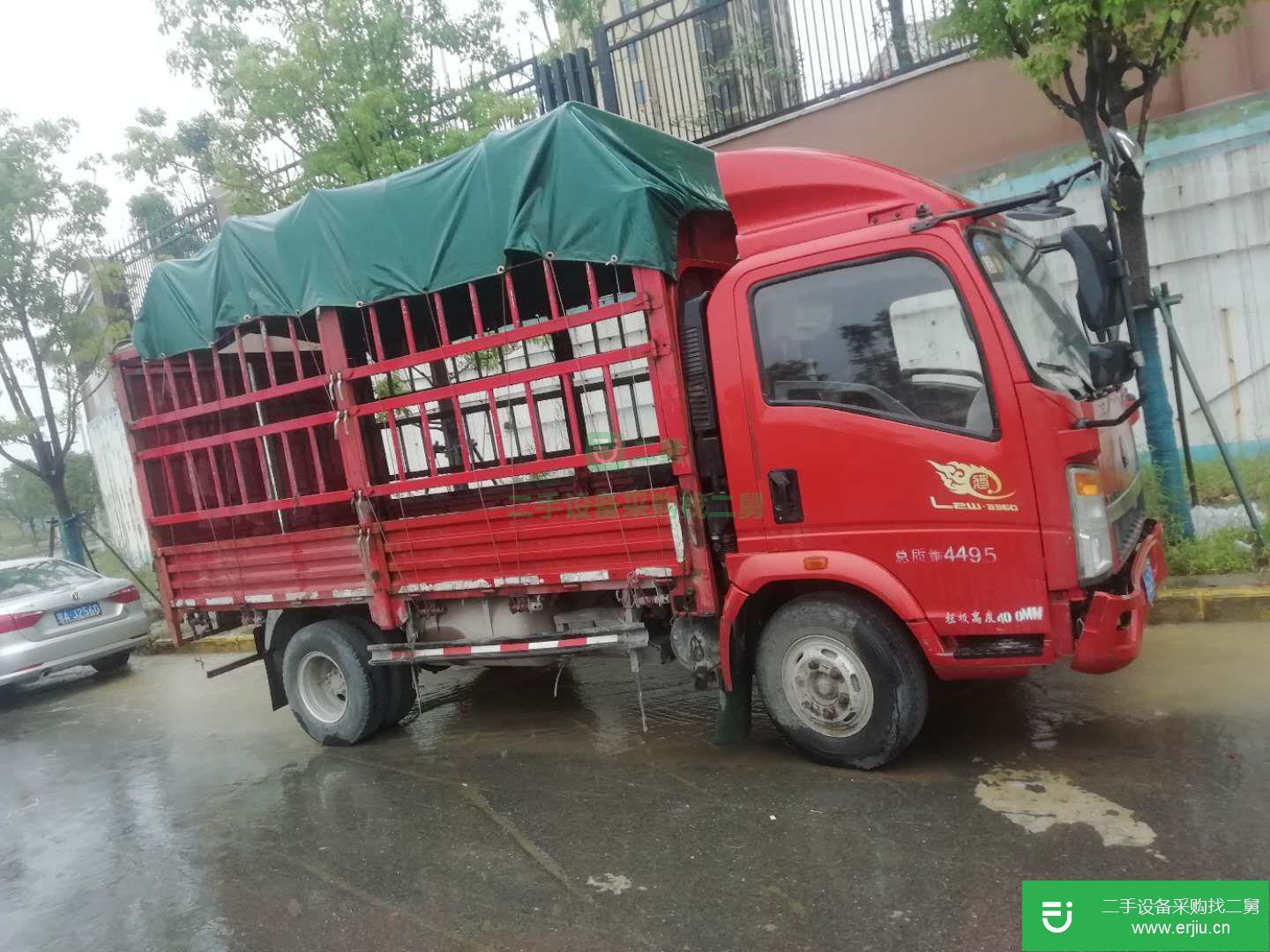 湖北出售二手重汽豪沃高欄載貨車
