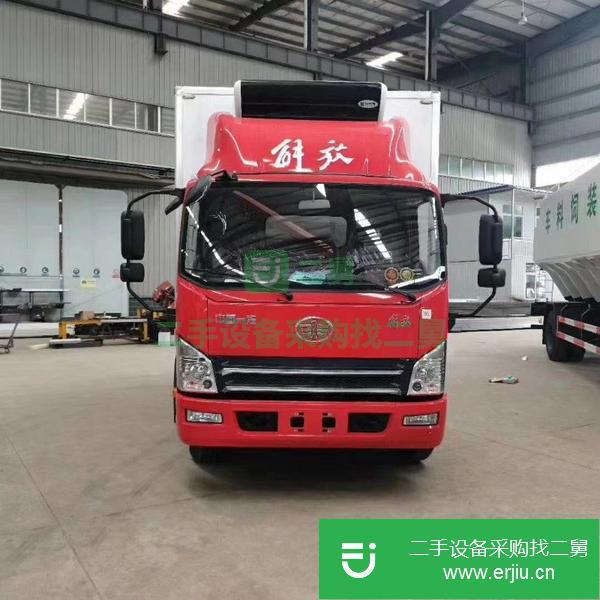浙江出售二手解放虎v4米2冷藏車