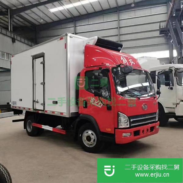 浙江出售二手解放虎v4米2冷藏車