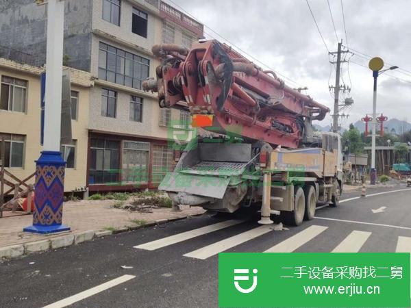 廣西出售二手三一40米泵車