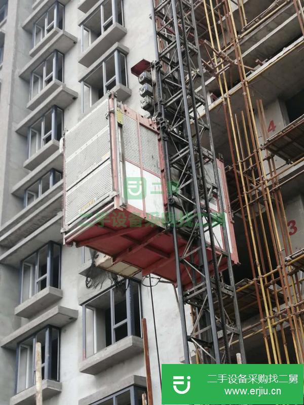山東出售二手中聯施工電梯