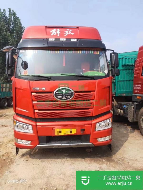 河南出售二手解放牽引車 420馬力