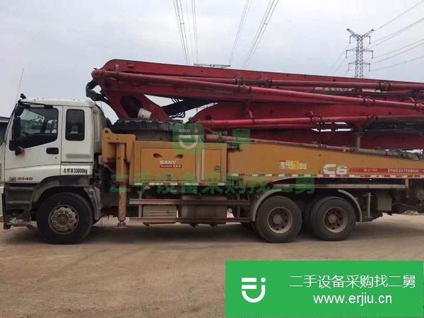 青海出售二手三一49米泵車