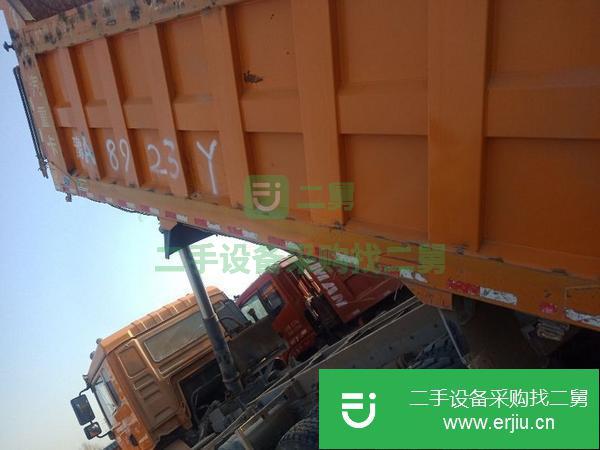 內蒙古出售二手德龍自卸車國五后八輪