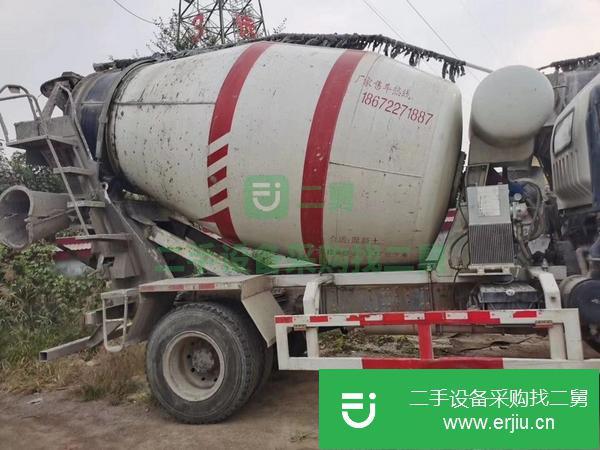 山東出售二手大運攪拌車8方國五
