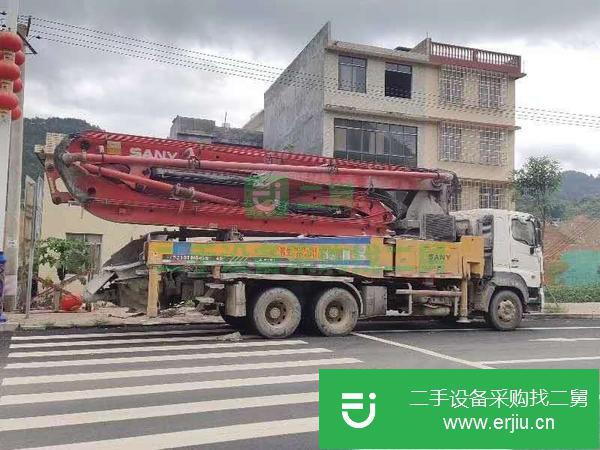 廣西出售二手三一40米泵車