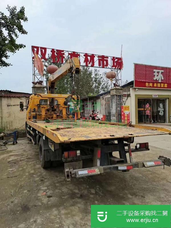 湖北出售二手清障車(chē) 帶4噸吊