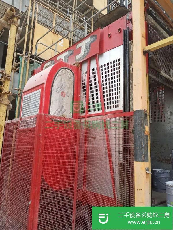 浙江出售二手京龍變頻施工電梯