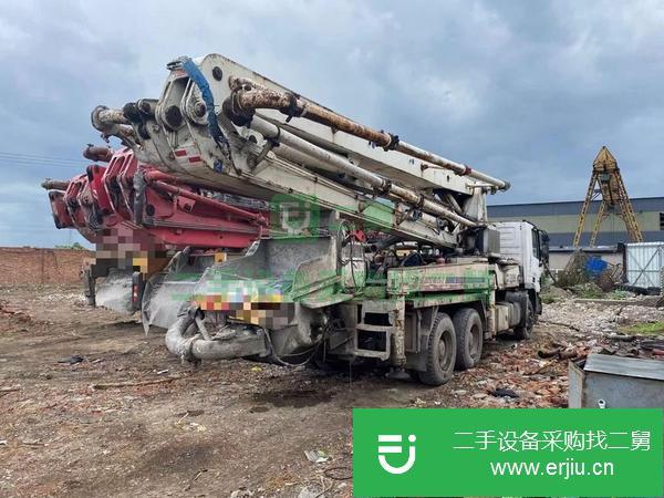 河北出售二手中聯(lián)奔馳37米泵車(chē)