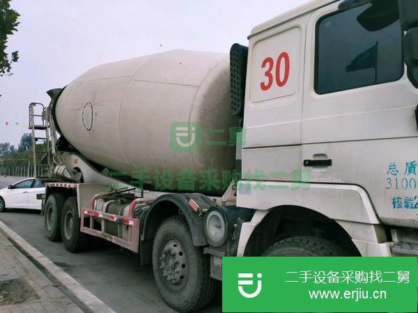 山東出售二手德龍攪拌車大20方