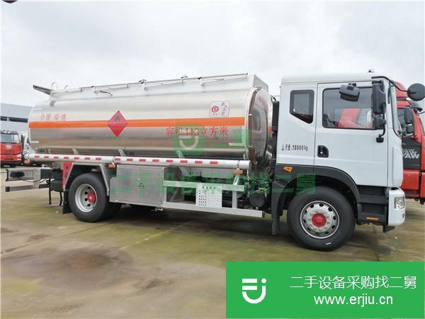 新疆出售二手10噸鋁合金油罐車