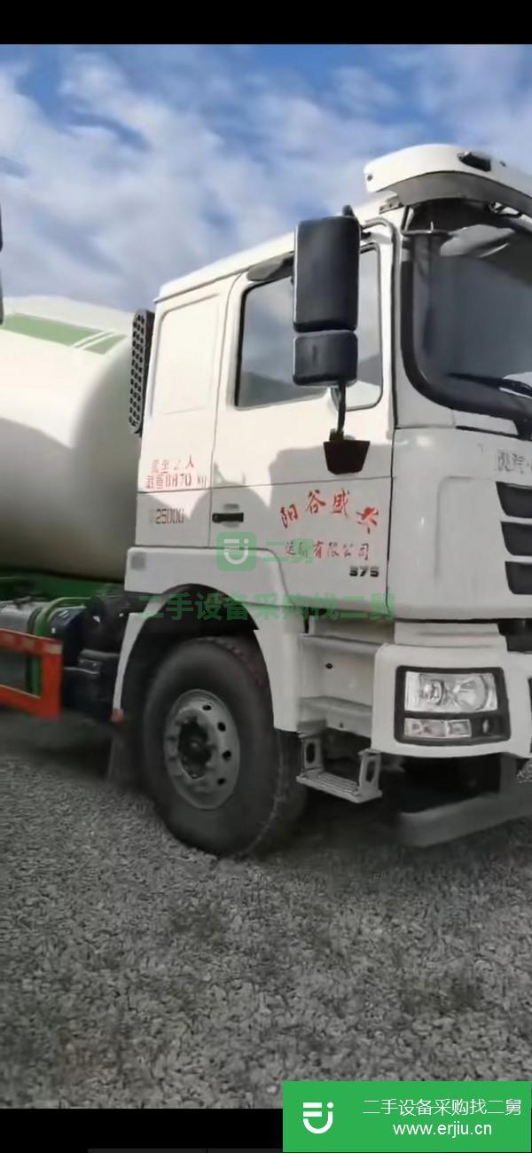 山東出售二手德龍14方攪拌車